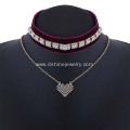 Vintage Velvet Choker Necklaces For Women Pendant Necklace